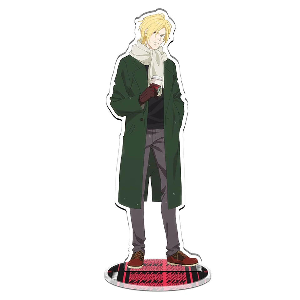 Japanese Anime Stand Acrylic Figure Children's Collection Creative Humanoid Desktop Ornaments Christmas Exquisite Gifts Fun Toys