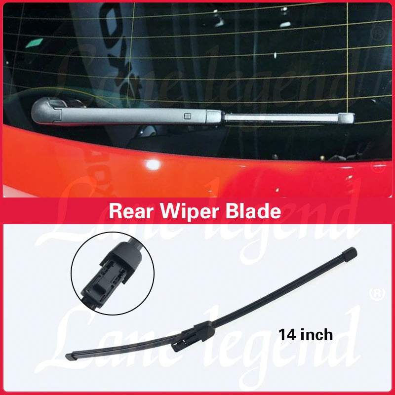 14" Rear Window Wiper Blade For Skoda Fabia Hatchback NJ 2015 - 2020 Windshield Windscreen Rain Brush Car Accessories