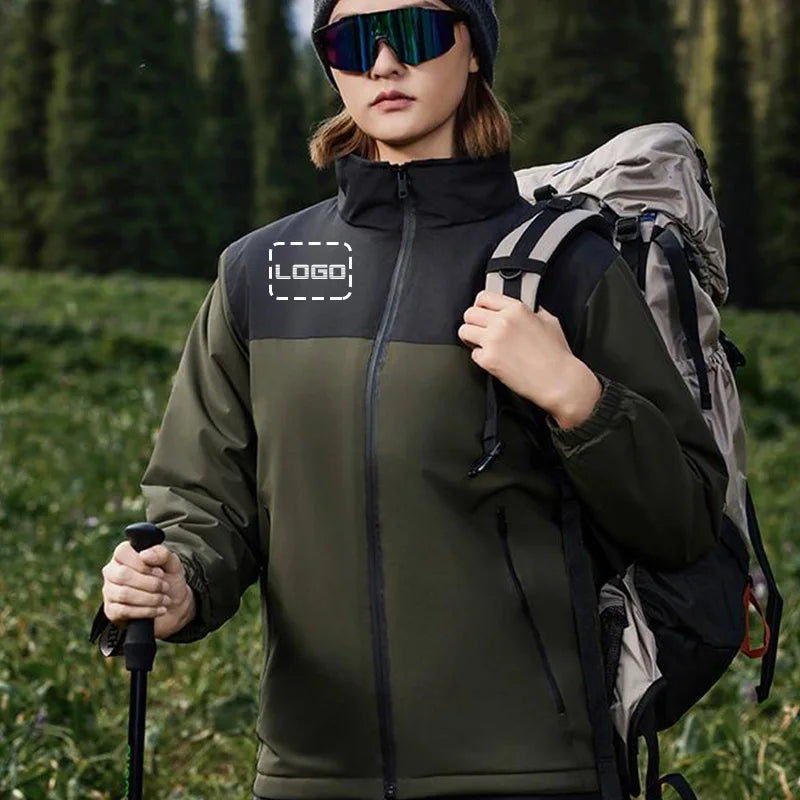 Men Women Waterproof Hiking Jackets Sun Protection Windbreaker Camping Climbing Outdoor Rain Coat Unisex Portable Clothes