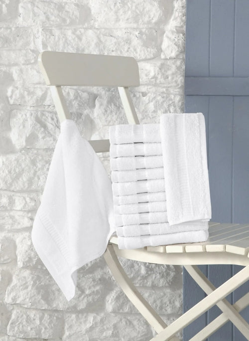 Turkish Washcloth Set (White)