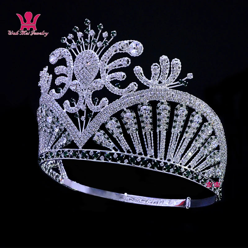 European and American Beauty-Selected Crown Hair Crown Jiali Award Ceremony Back Crown Hair Accessories Shooting