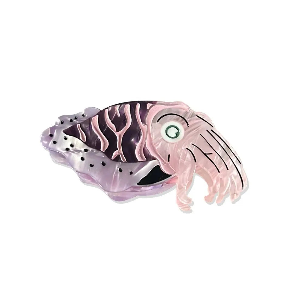 Fashion Sweet Acetate Fish Hair Claw Noctilucent Acetic Acid Sperm Whale Shark Clip Headdress Chick Animal Hair Clip Daily