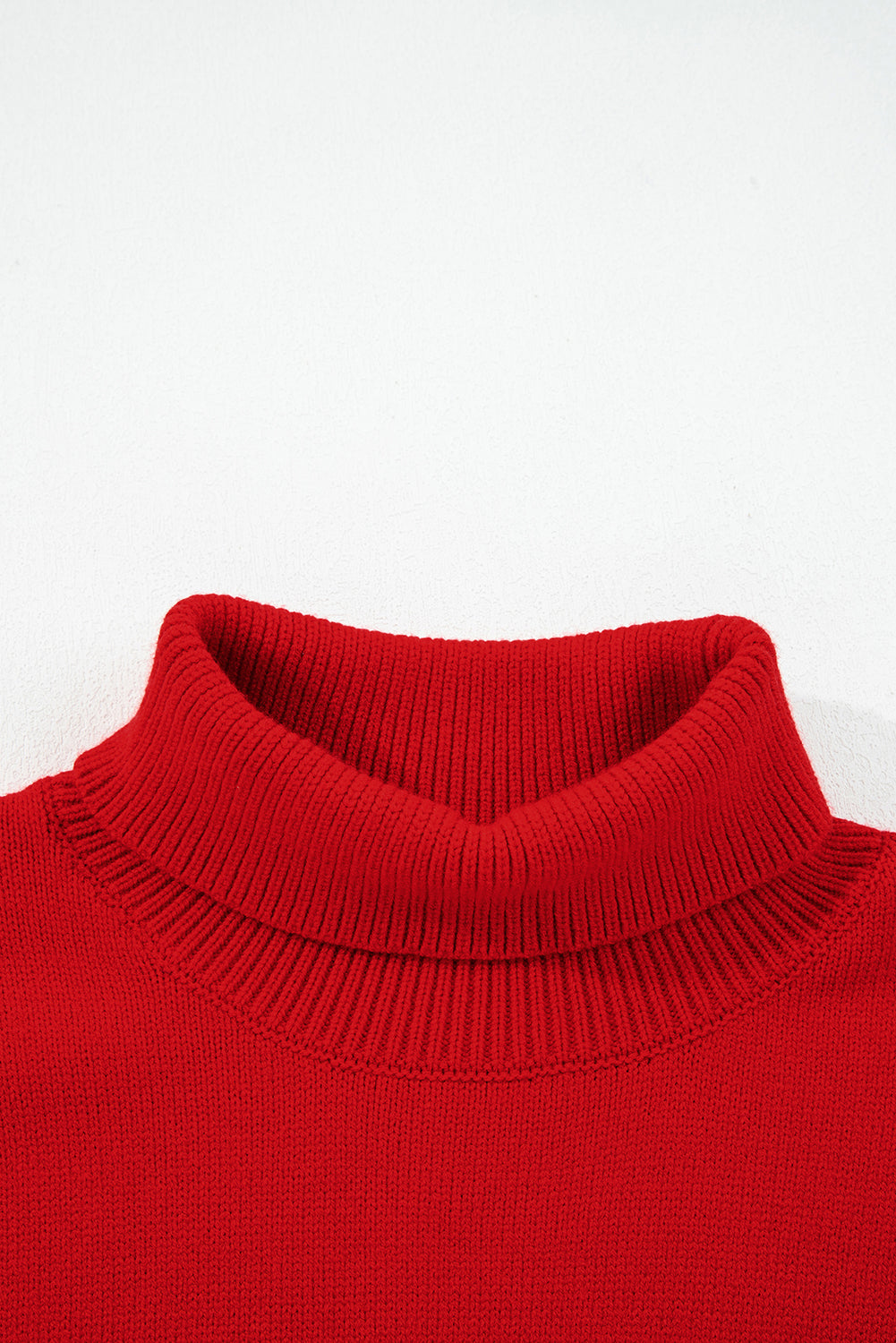 Merry Snowflake Turtleneck Christmas Sweater