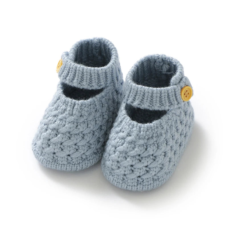 Baby Shoes Knit Newborn Boy Girl Footwear Fashion Cute Solid 0-18M Toddler Clothes Accessories Infant First Bed Boots Super Soft