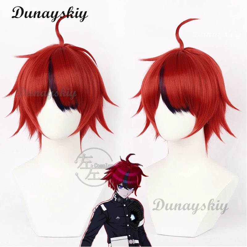 Darumi Amemiya Sumino Takumi Shizuhara Hiruko Game The Hundred Line Kako Tsukumo Cosplay Wig Hair Last Defense Academy Party