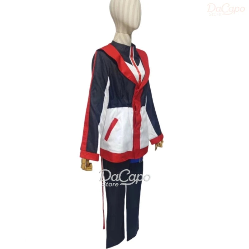 Limbus Company Yuri Cosplay Costume Wig Women Coat Suit Halloween Clothes Party Uniform Anime Game Event Roleplay Adult Set