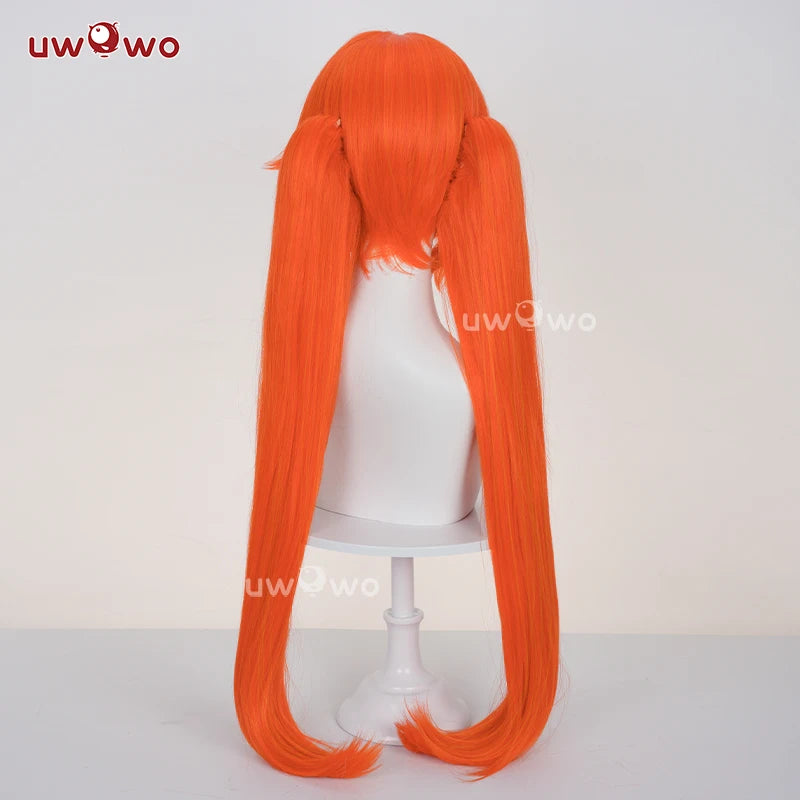 UWOWO Orphie Wig Game Zenless Zone Zero ZZZ Orphie Cosplay Wig Orphie "Magus" Magnusson Wig Orange Hair Long Hair Halloween Wig