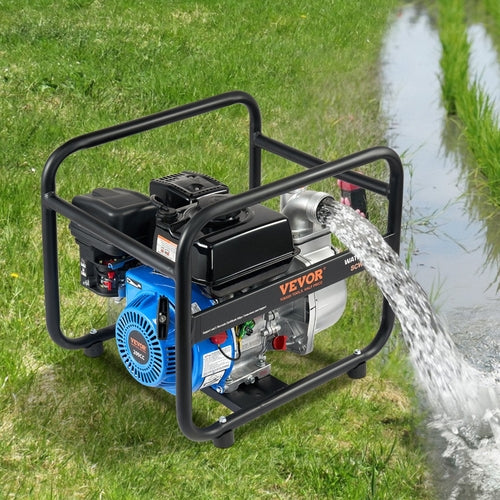 Gasoline Engine Water Pump Gas Powered Transfer Pump 2 In 6.5HP