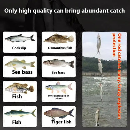 1 Pack Lunker Sabiki Rigs Hooks Saltwater Fishing Lures Luminous Glow Flash Fish Skin Sea Bait Mackerel Pesca Tackle