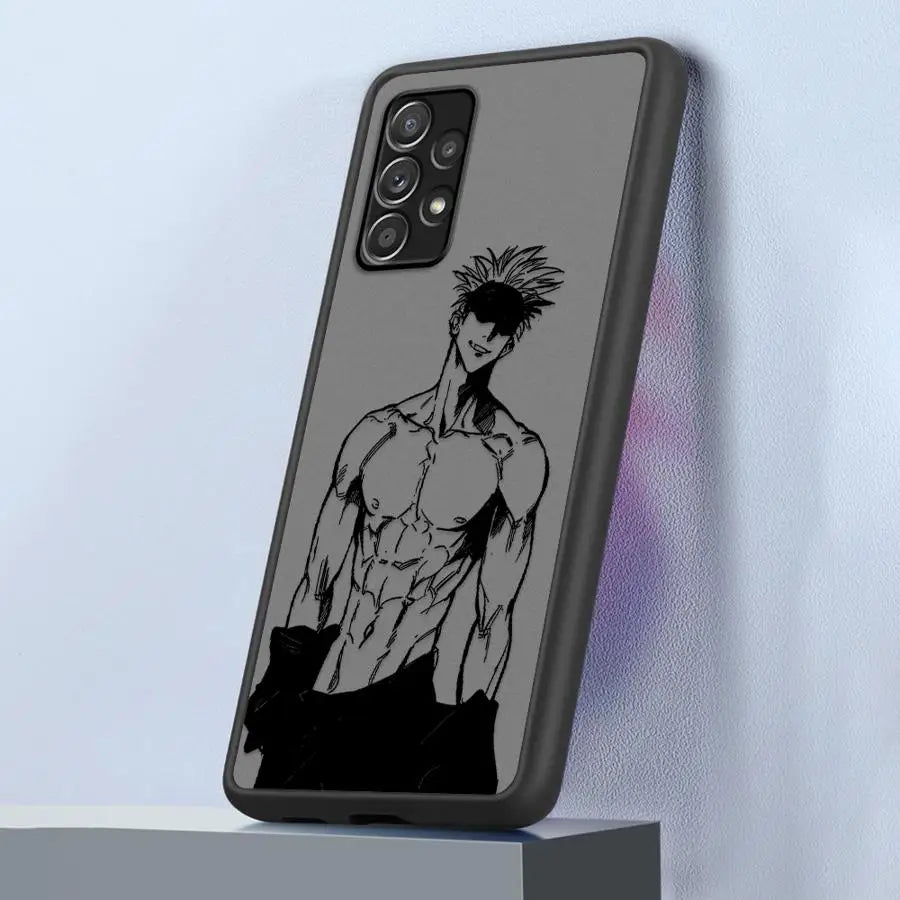 Cool Boy Phone Case for Samsung Galaxy A52 A56 A73 A35 A36 A24 A34 A25 A26 A53 A54 A21s A22 TPU Cover