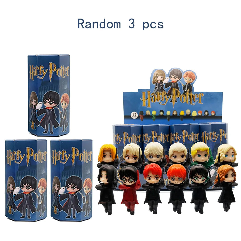 Hot Selling Harry Potter Blind Box Mini Figures Random Blind Bag Party Cute Doll Mystery Lucky Toys Kid Christmas Secret Gift