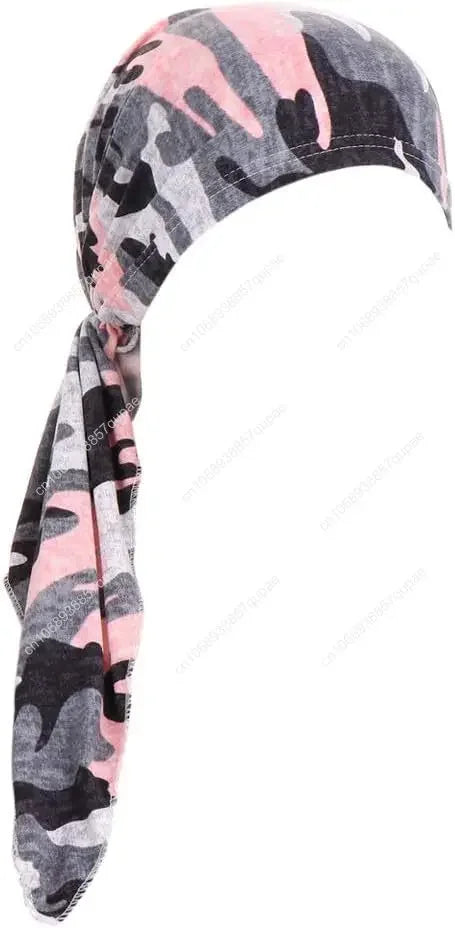 Pre-Tied Bandana Turban Hat Chemo Cancer Headscarf Headwraps Headwear for Women Hair Cover Hat