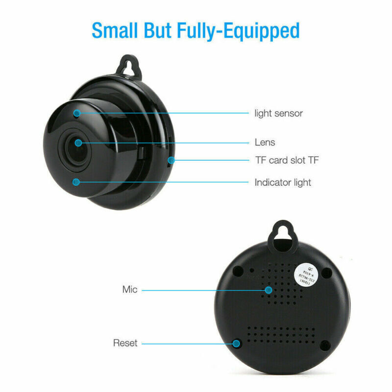 CCTV Camera WiFi 1080P Wireless IR Indoor Outdoor Security Night