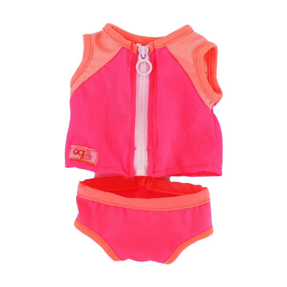 Beach Series Set Doll Clothes Baby Accessories Casual Outfit Fit 43 cm Reborn Baby 18 inch American Doll Girl's,Generation