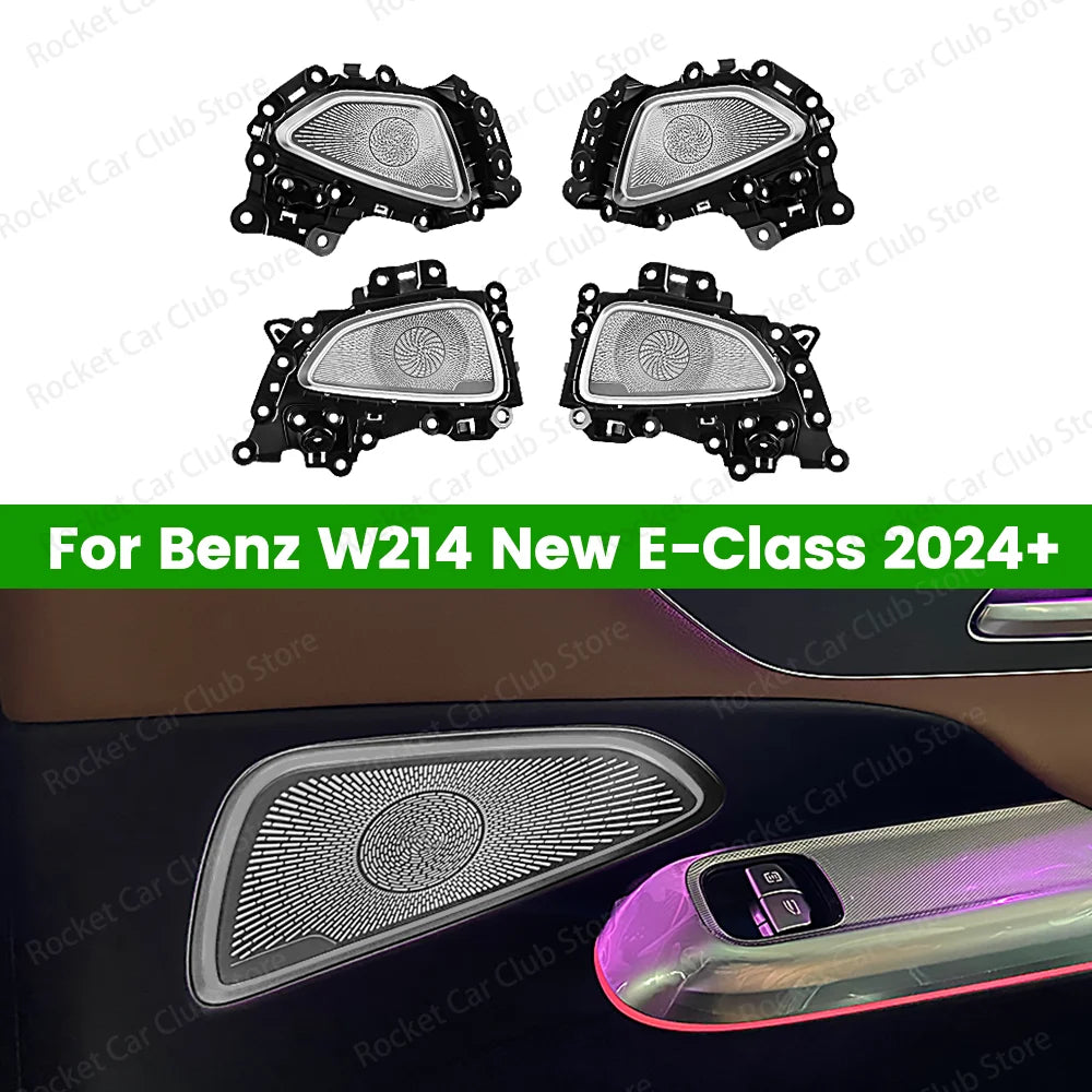 For Mercedes Benz New W214 E Class 2024+ Car Reinstall Interior Accessories Non Luminous Sound System Door Speaker Cover