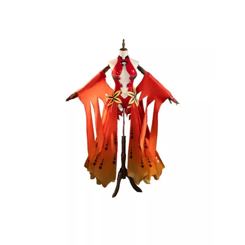 Anime Roleplay AGCOS Guilty Crown Yuzuriha Inori Cosplay Costume Woman ギルティクラウン Christmas Uniform Clothes Cosplay Halloween Suit