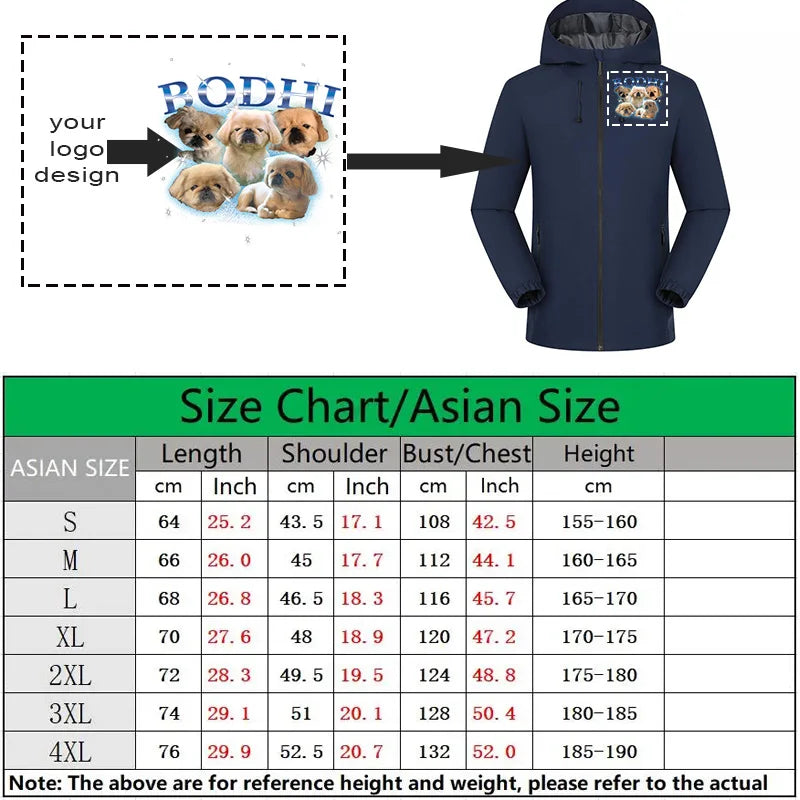 Waterproof Hiking Jackets for Men and Women Sun Protection Windbreaker Camping Climbing Rain Coat Unisex Portable Clothes