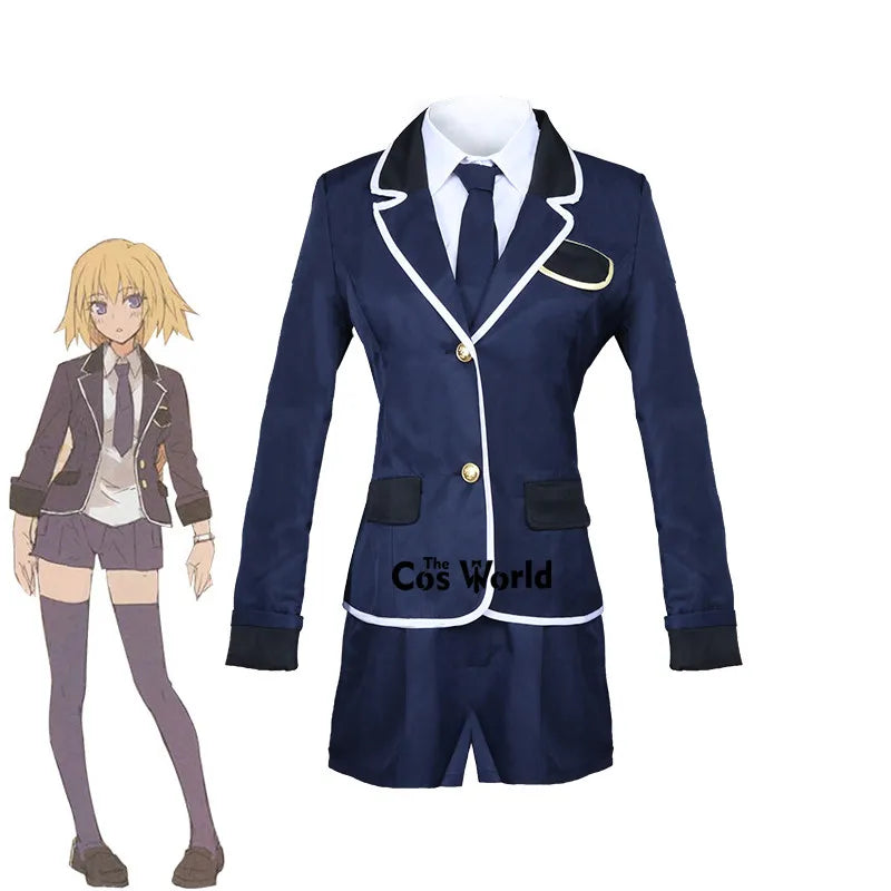 Fate Apocrypha Joan of Arc School Uniform Outfits Customize Games Anime Cosplay Costumes
