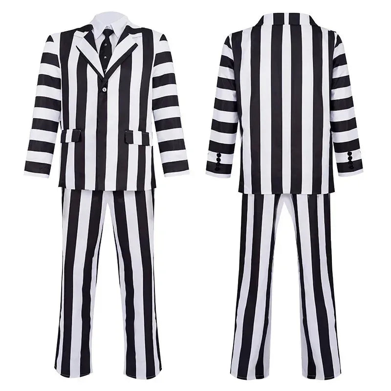 AA 2025 New Cosplay Juice Costume Beetlejuice Adam Lydia Red Wedding Dress Outfit Women Tulle Bride Gown Halloween Party Sui ☆ ☆