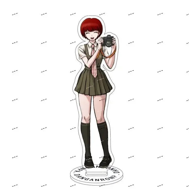 Anime Danganronpa 2 Nagito Komaeda Nanami Chiaki Acrylic Stand Ornaments Action Figures Cartoon Model Christmas Gifts Girls