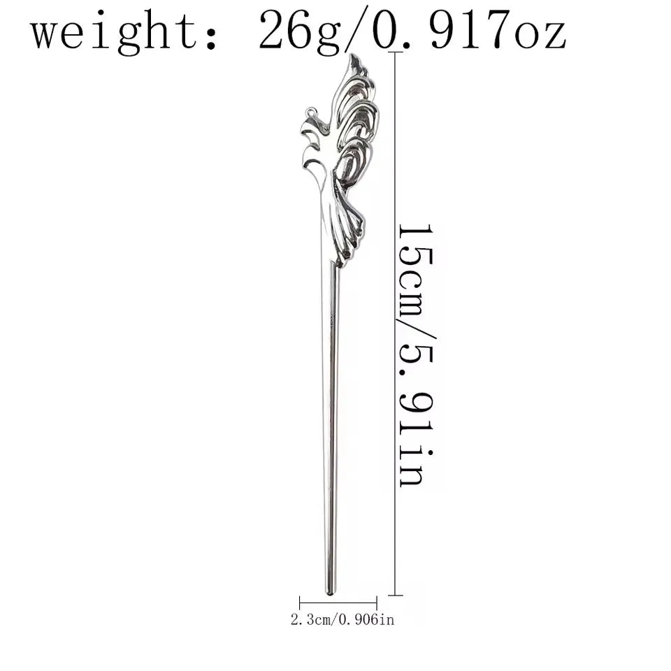 Apothecary Diaries Alloy Hairpins Anime Cosplay Stylish Hair Accessories Props Headwear Women Girls Halloween Role Play Hairpin