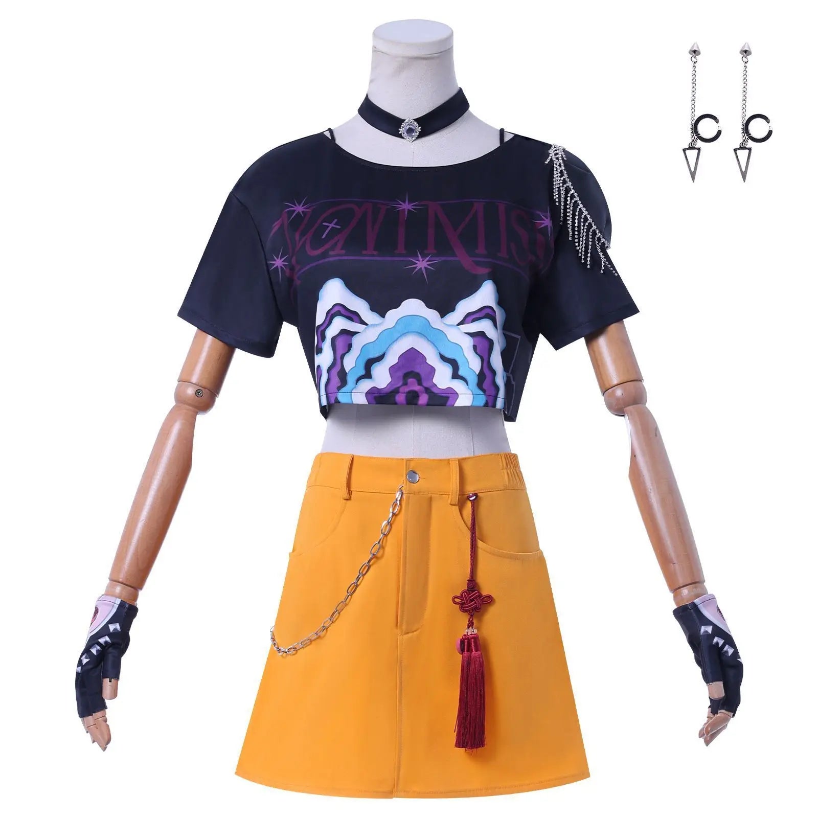Halloween Cosplay Costume New K-Pop Girl Group Cosplay Costume Lumimira Zoye Cosplay Outfit Girl Game Suit