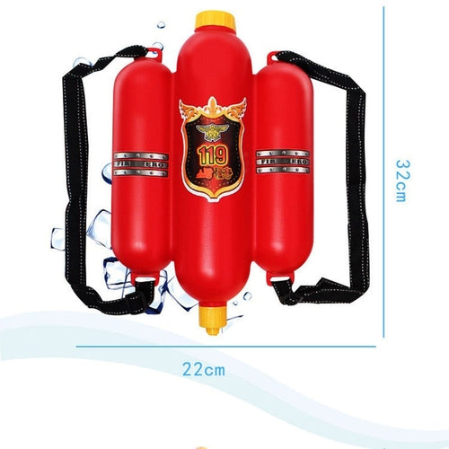 Fireman Water Toy Gun Sprayer Backpack