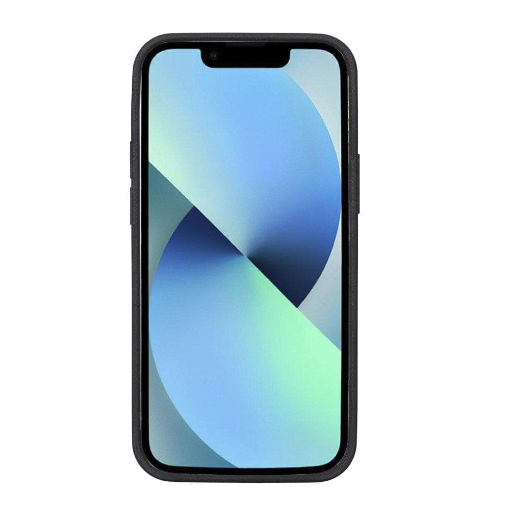 Flexible Leather Back Cover with CardHolder for iPhone 13 Series