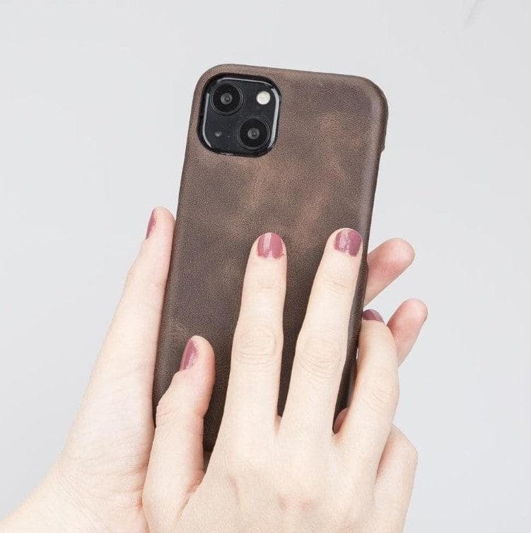 Fully Leather Back Cover for Apple iPhone 12 Series