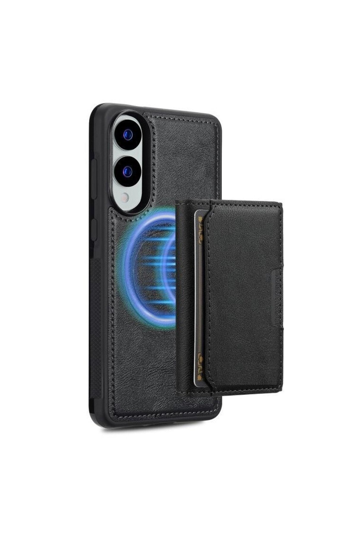 Samsung Galaxy S25 Edge Case Pollux L2 Series Magnetic Card Holder 2-i