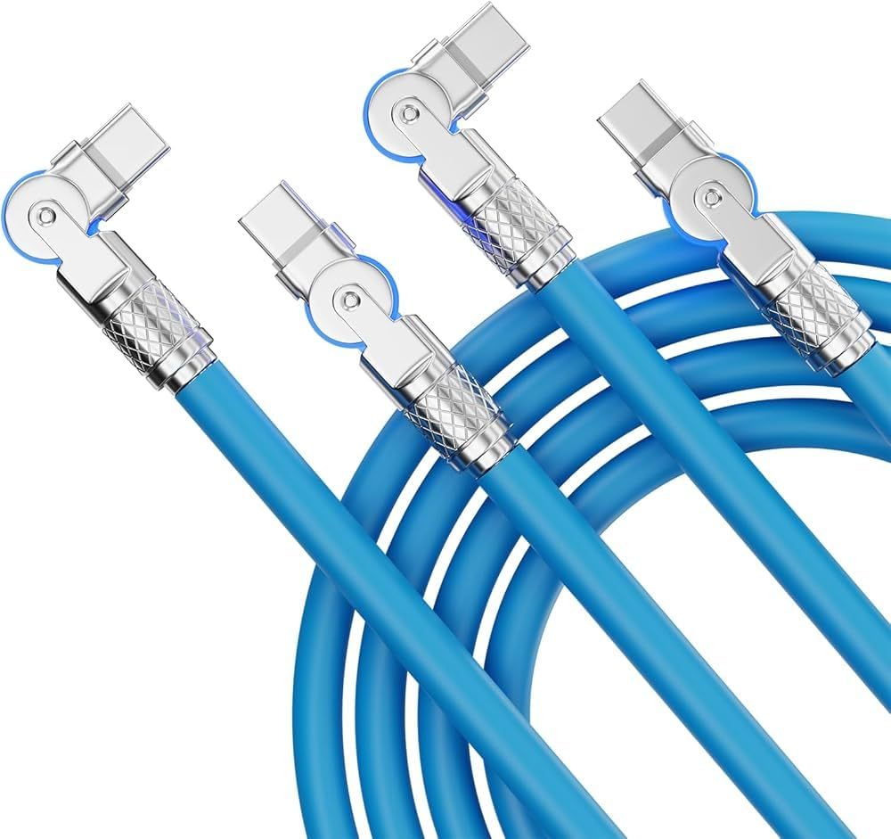 180 Degree Type C Fast Charging Cable