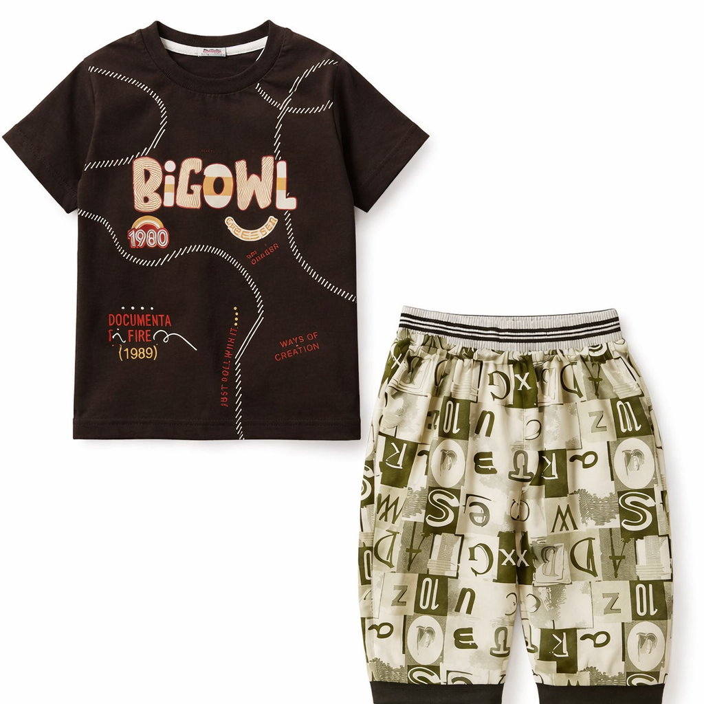 Boys Soft Fabric Clothing Set