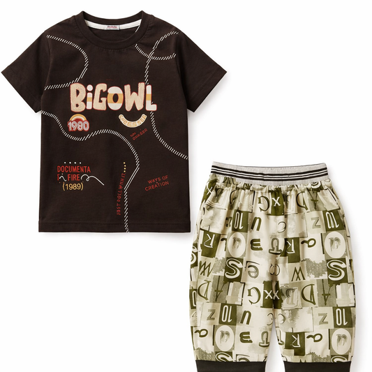 Boys Soft Fabric Clothing Set