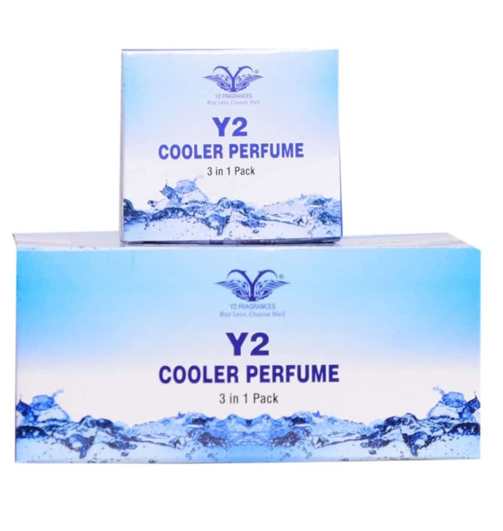 Y2 Cooler Perfumes/Fragrances Aqua Cooler Water Soluble Pack of Rose,