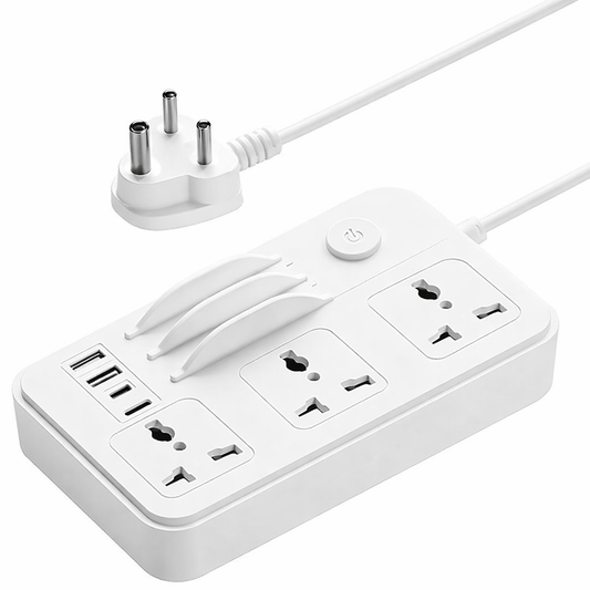 Extension Board with 3 USB and Sockets