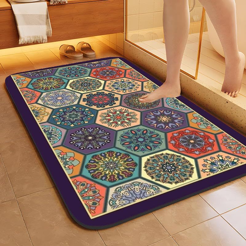 Anti Skid Bath Mat for Bathroom Floor