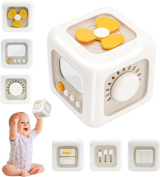 Montessori Busy Cube Toy for Toddlers