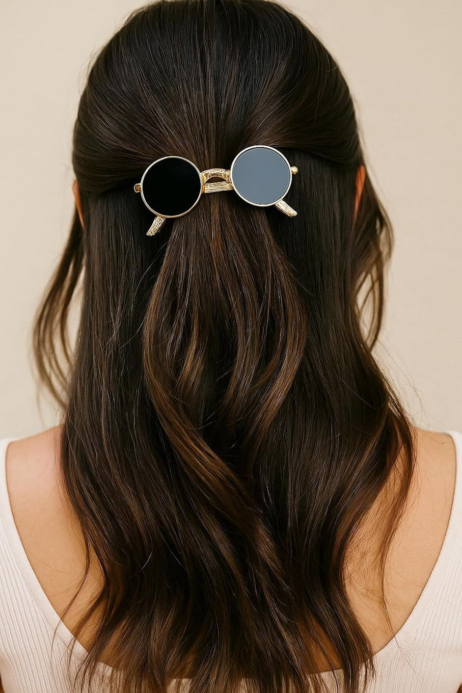 Vintage Sunglasses Style Hair Clip