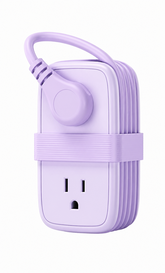 Power Strip with Long Cable and USB