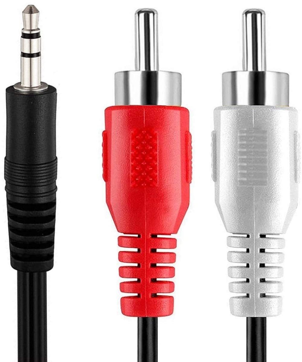3.5mm Jack to 2 RCA Audio Cable 3M