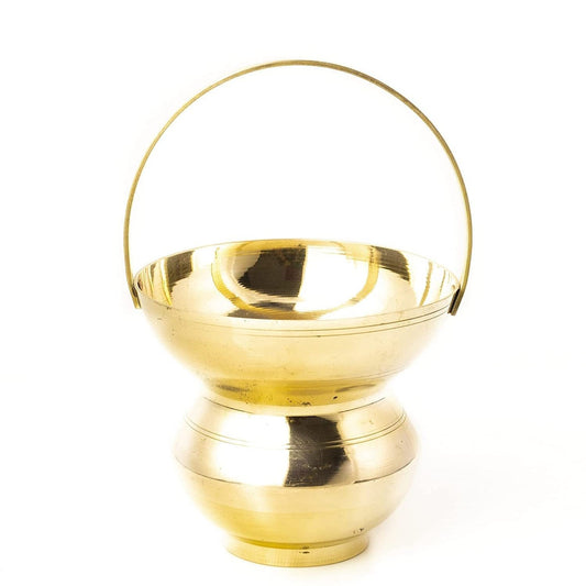 Brass Kamandal Water Pot for Pooja