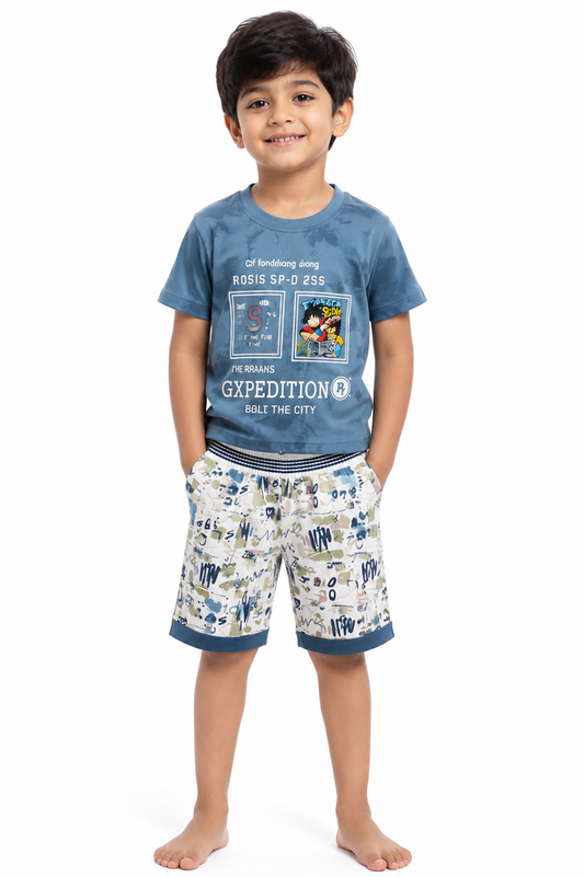 Boy Kid Fashion Co-Ord Set