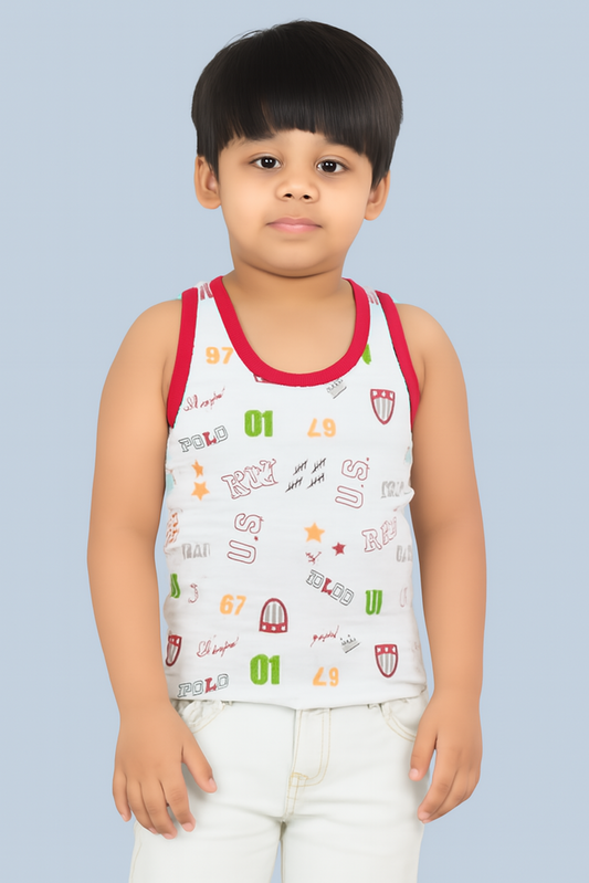 Cotton Vest baniyan for Baby-Blue (Size-5-6 YEAR) | D104