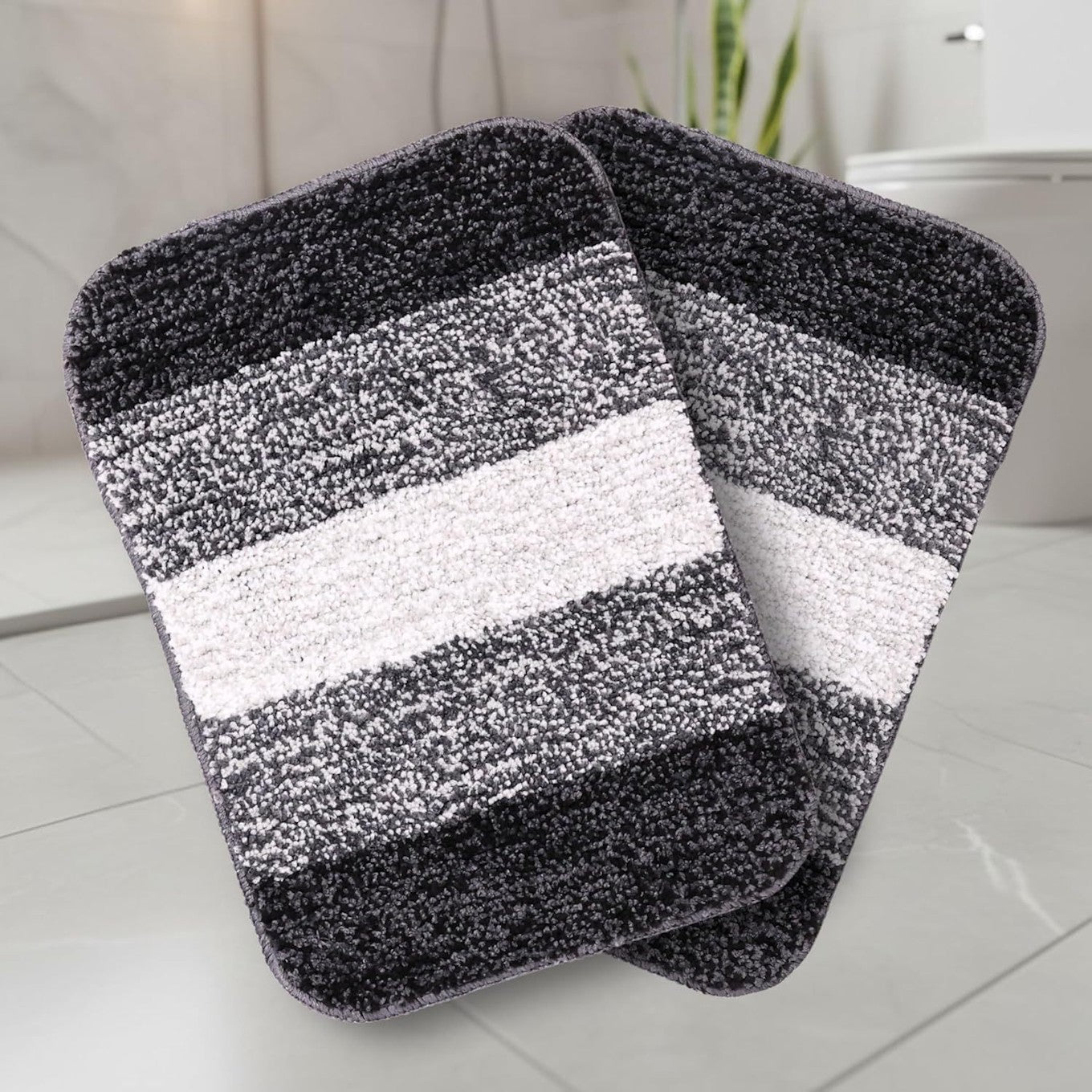 Water Absorbent Bathroom Floor Mat