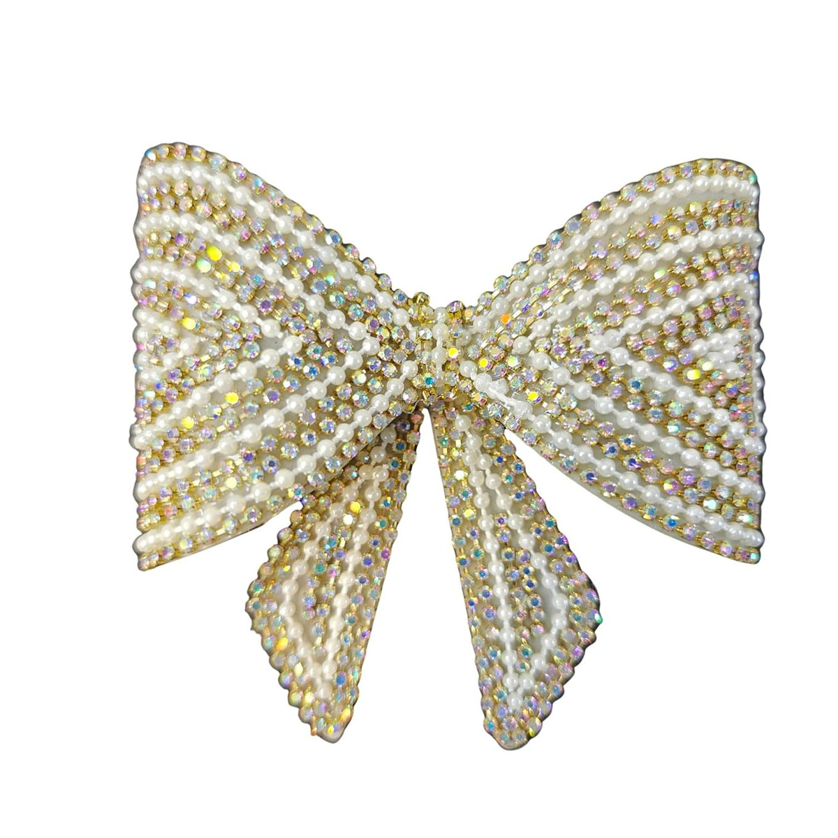 Fashion Crystal Bow Barrette Hair Clip