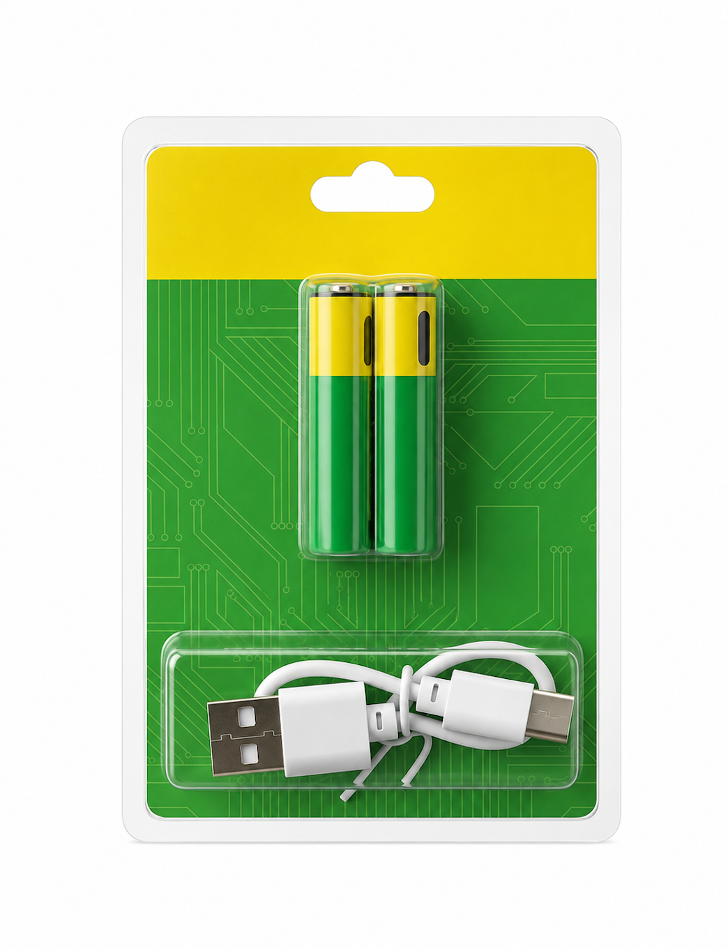 USB Rechargeable Battery Charger Kit