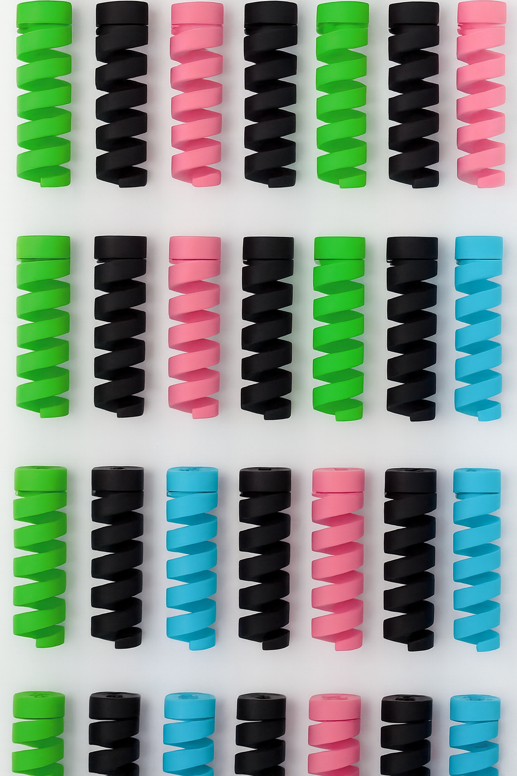 Spiral Grip Pencil Covers – Multicolor Set
