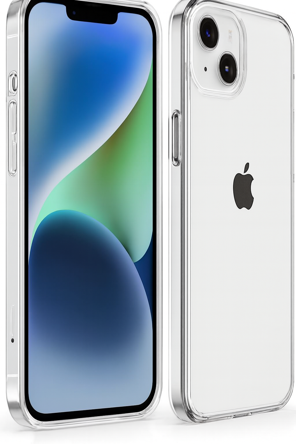 Clear Slim Case for iPhone – Dual Lens
