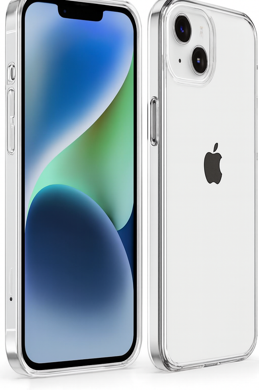 Clear Slim Case for iPhone – Dual Lens