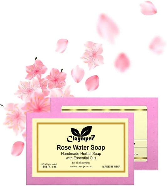 Natural Herbal Rosewater Handmade Soap